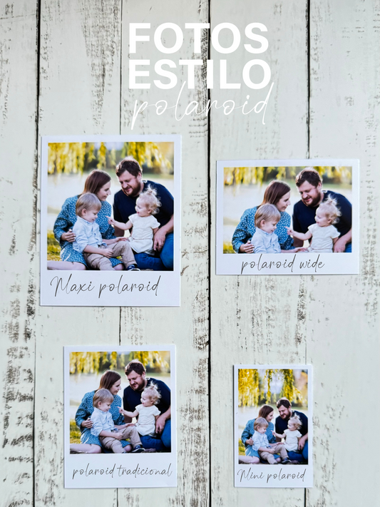 FOTOGRAFÍAS ESTILO MAXI POLAROID