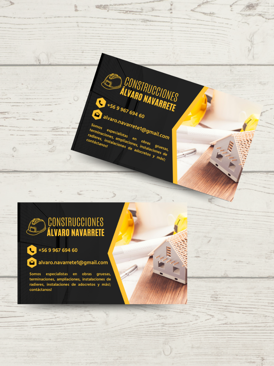DISEÑO DE TARJETA DE PRESENTACIÓN