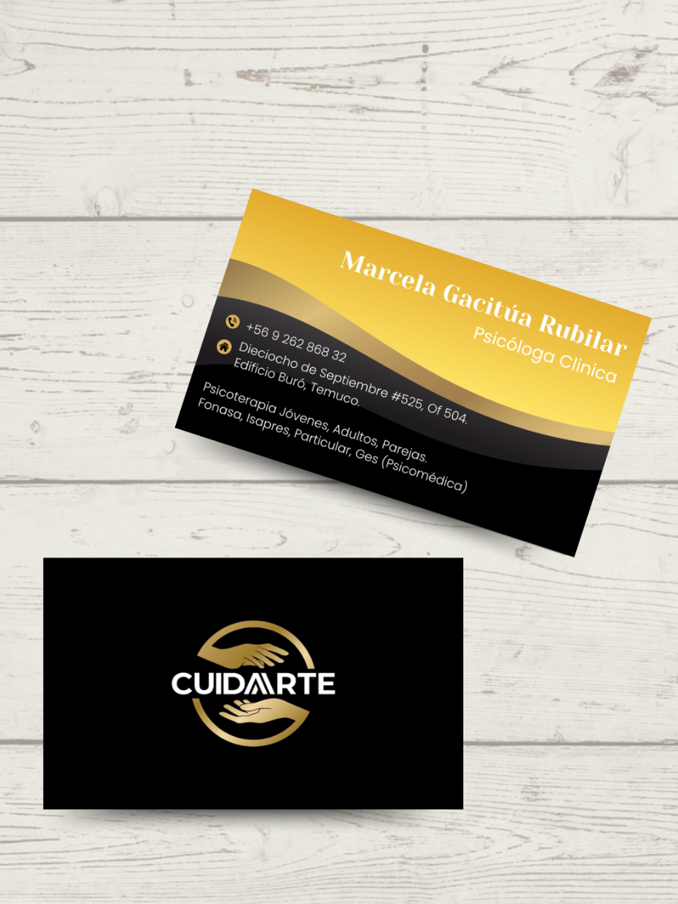 DISEÑO DE TARJETA DE PRESENTACIÓN