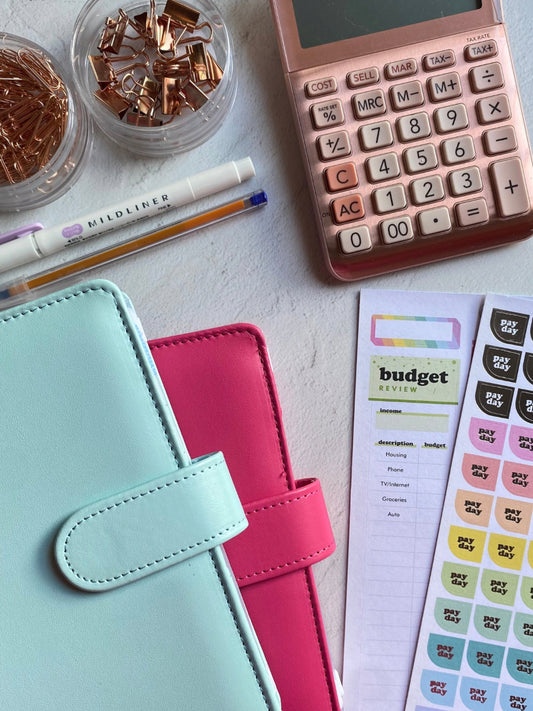 AGENDA DE AHORRO CON SISTEMA DE SOBRES